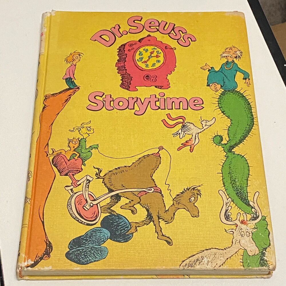 Vintage Dr. Seuss Storytime Book, 1974 Hardcover, 4 stories in 1, HTF